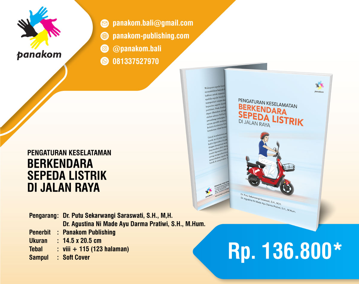Pengaturan Keselamatan Berkendara Sepeda Listrik Di Jalan Raya